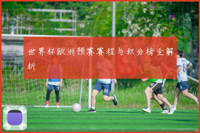 世界杯欧洲预赛赛程与积分榜全解析